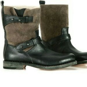 *RARE* Rag & Bone Moto Shearling Boot 38